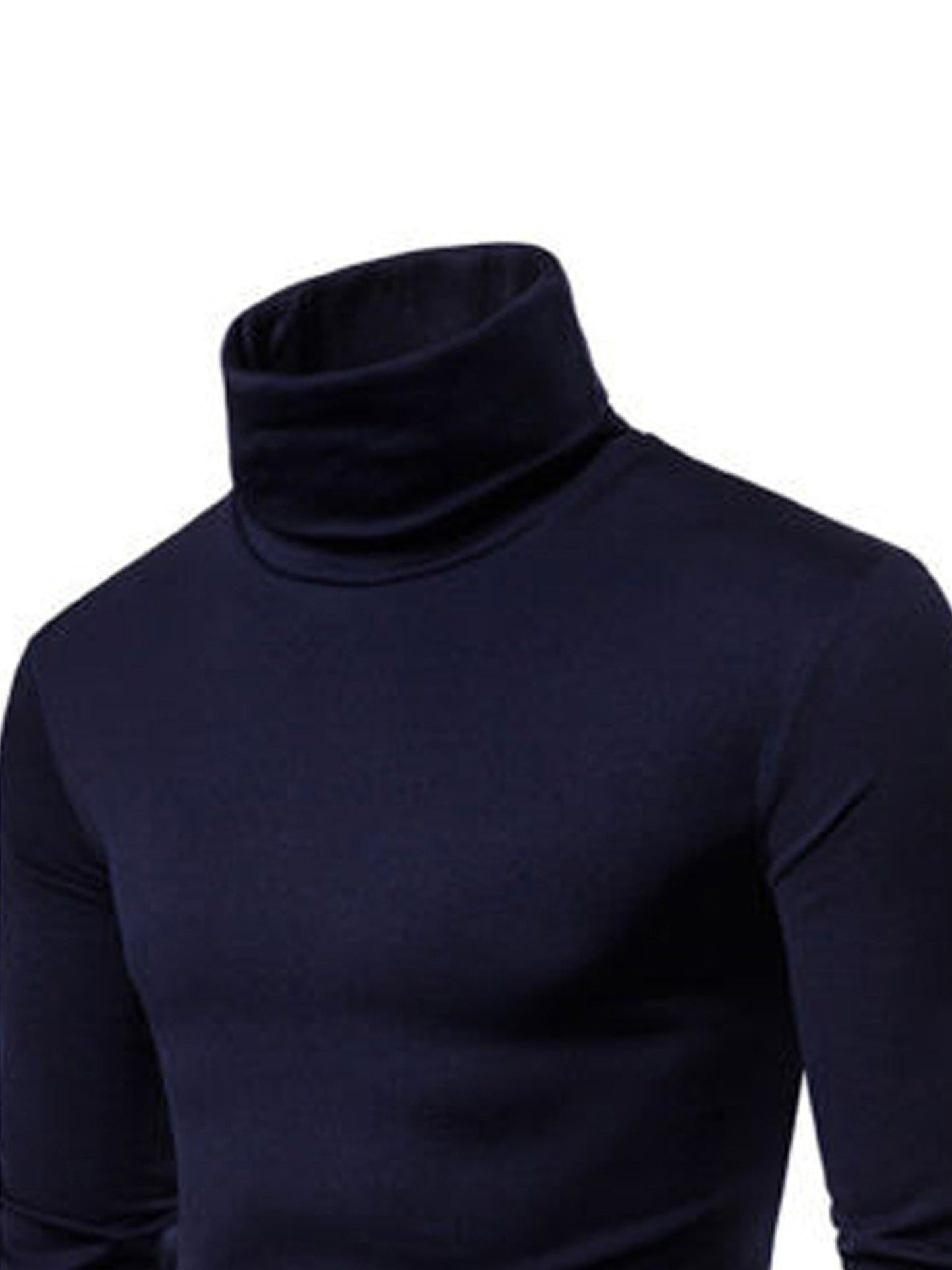 Men Long Sleeve Turtleneck